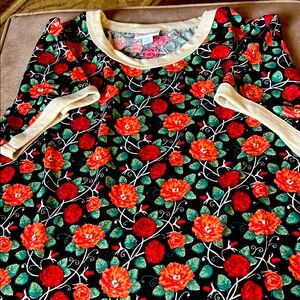 Floral Short Sleeve Top